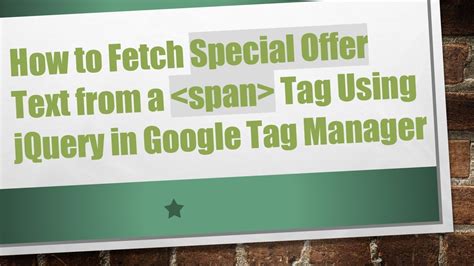 How To Add A Span Tag Using Jquery