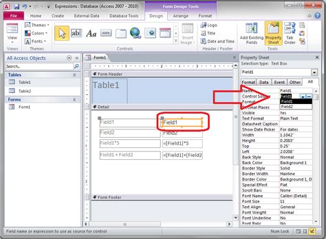 How To Add A Text Box Control In Access