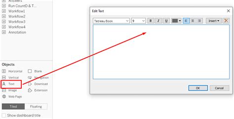 How To Add A Text Box In Tableau Worksheet