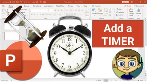 how to add a timer in a powerpoint slide