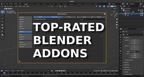 How To Add Addons On Blender