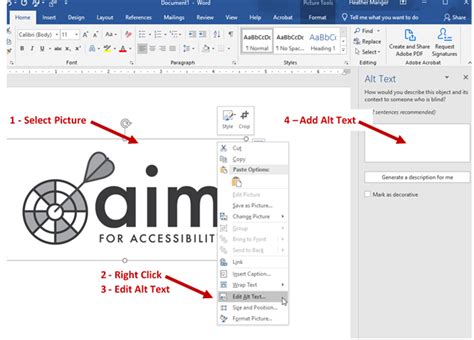 how to add alt text to a picture in microsoft word
