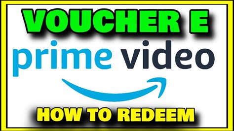 how to add amazon prime e voucher code