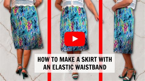 How To Add An Elastic To A Skirt