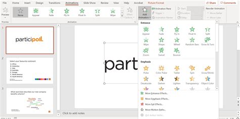 How To Add Animation In A Powerpoint Slide