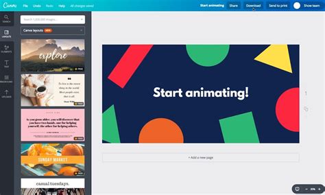 how to add animation in canva video