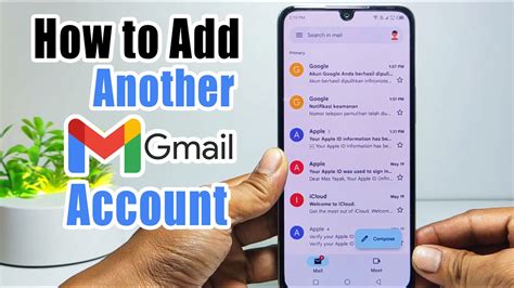 how to add another gmail account to youtube