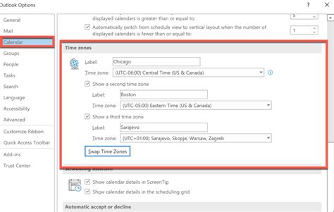 How To Add Another Timezone In Outlook