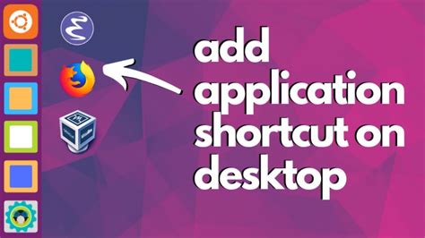 how to add app shortcut in linux