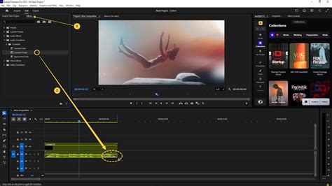 How To Fade In Audio in Premiere Pro 2023 Audio Transition with Fade