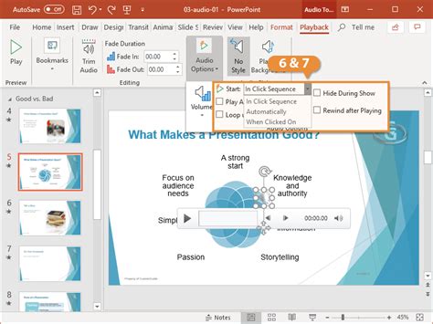 how to add audio in ppt for all slides online