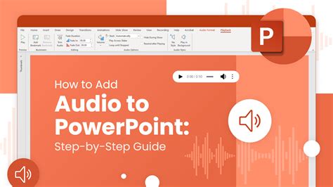 how to add audio to powerpoint presentation on iphone