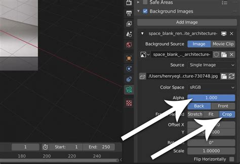 how to add background in blender render