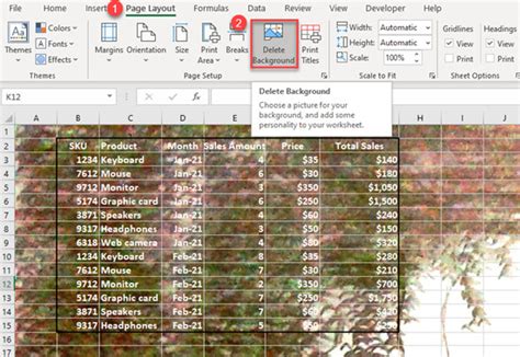 How To Add Background To Google Sheets