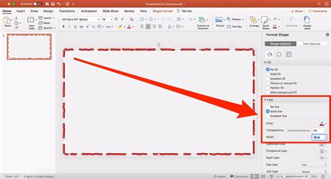 how to add border in powerpoint 2010