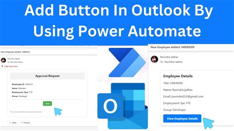 How To Add Button In Power Automate Email