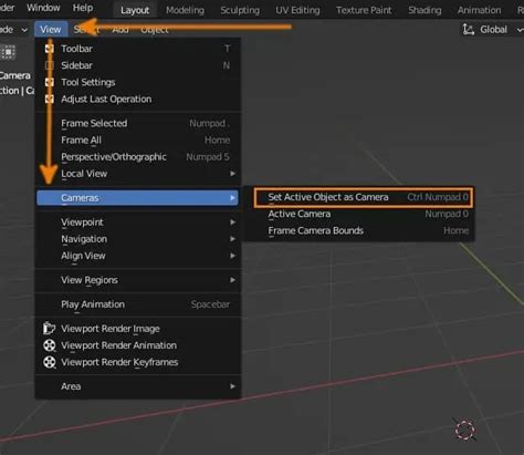 how to add camera to scene in blender