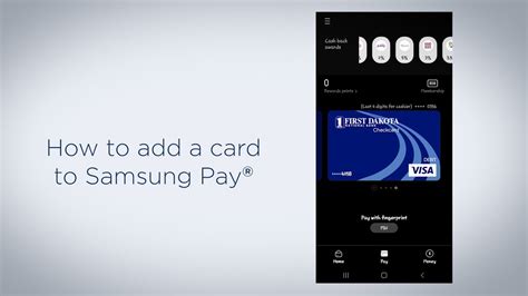 how to add card to samsung pay watch
