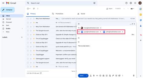 how to add cc in email