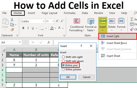 how to add cells total in excel