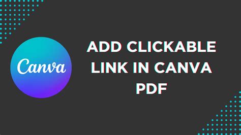 how to add clickable link in pdf