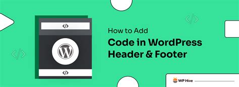 how to add code to header in wordpress