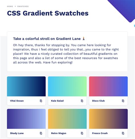how to add color gradient css