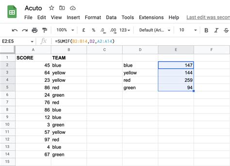 how to add count formula in google sheets