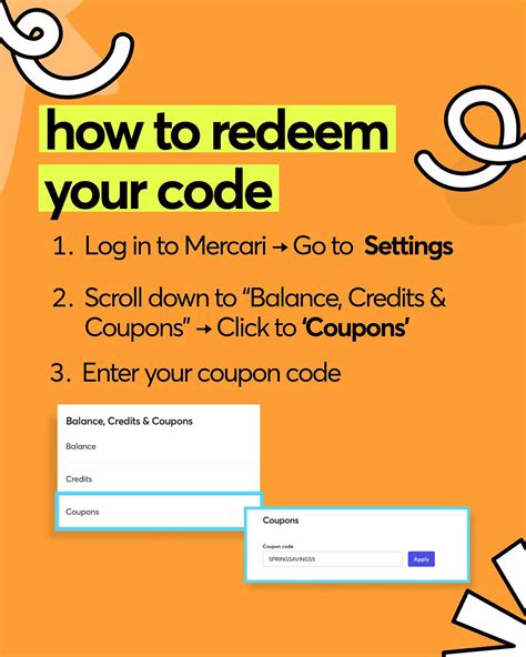 How To Add Coupon Code Mercari