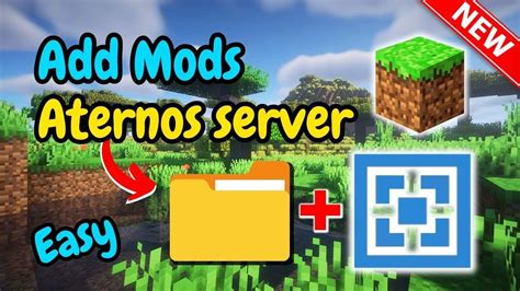 how to add curseforge mods to aternos server