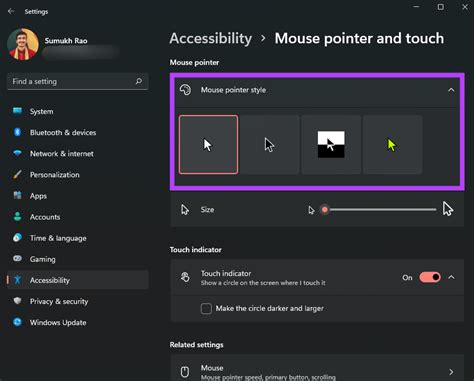 how to add custom mouse cursor windows 11