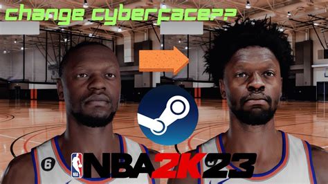 how to add cyberfaces in nba 2k23