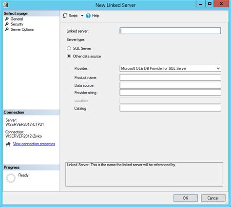 How To Add Database To Linked Server Catalog