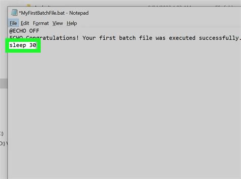 how to add delay in windows batch file