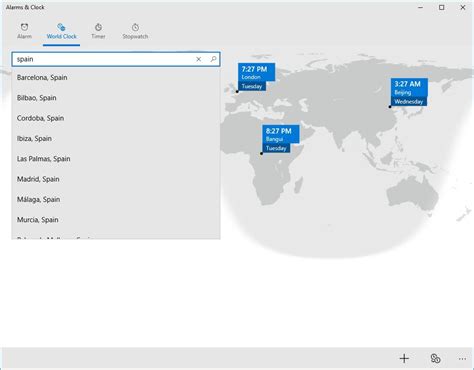 how to add different time zone clock in windows 10