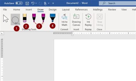 How To Add Drawing Tools In Word
