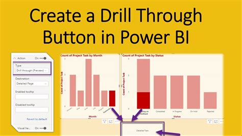 How To Add Drill Through Button