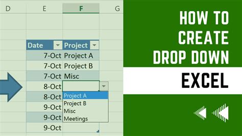 How to create drop down list in Excel dynamic, editable, searchable