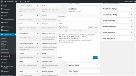 how to add elements in wordpress