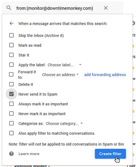 how to add email address to whitelist in gmail app