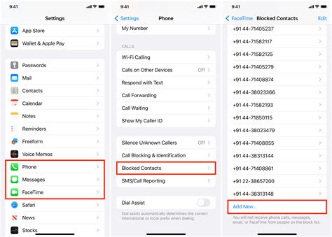 how to add email to block list iphone