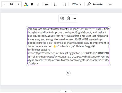 how to add embed code to canva website