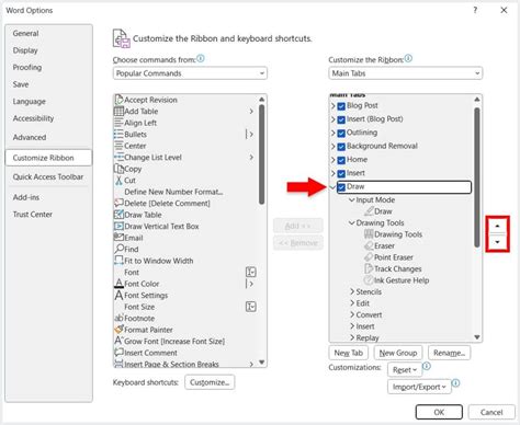 how to add file path in word ribbon