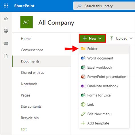 How To Add Files In Sharepoint Folder
