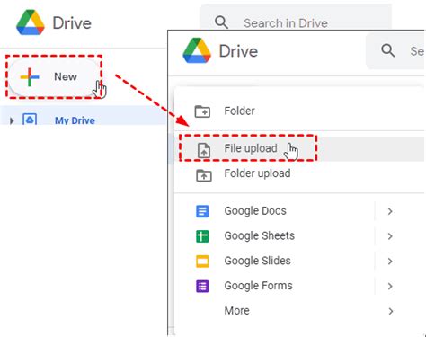 how to add files to a folder in google docs