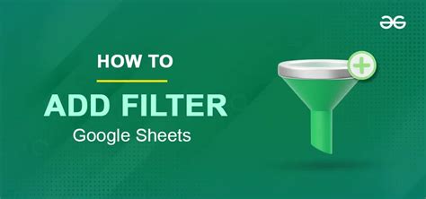 how to add filter in google sheets app