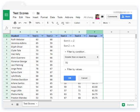 how to add filter in google sheets shortcut