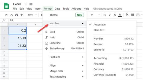 how to add fractions in google sheets