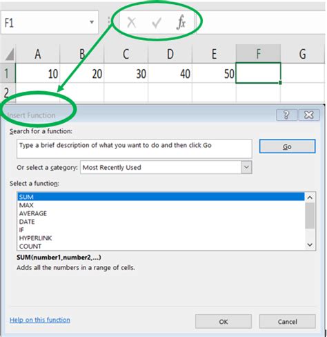 how to add function tab in excel
