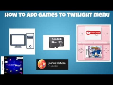 how to add games to twilight menu